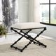 Uttermost®  Iron Satin Black Drops Small Bench-1