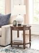 Hammary® Longham Warm Auburn Oval End Table-1