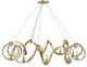 Currey & Company Ringmaster Dutch Gold Leaf Chandelier-0
