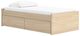 Signature Design by Ashley® Onita Natural Twin Platform Storage Bed-1