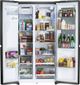 LG 36" 27 Cu. Ft. PrintProof™ Black Stainless Steel Side-by-Side InstaView® Refrigerator with Craft Ice™-3