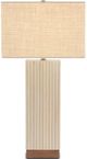 Currey & Company Dalmeny Marshmallow/Whitewash Table Lamp-1