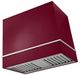 AGA Loge 36" Cranberry Wall Mounted Range Hood with Polished Chrome Trim-0