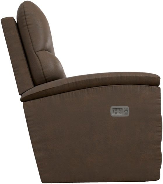 La-Z-Boy® Trouper Whiskey Power Wall Recliner with Headrest and Lumbar-2