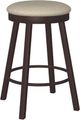Amisco Customizable Connor Upholstered Swivel Counter Stool-0