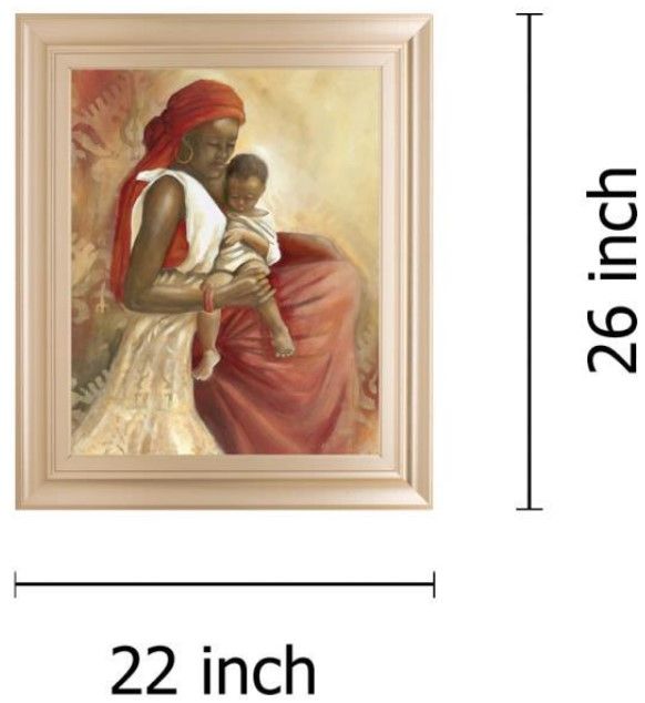Classy Living Carol Robinson Beauty Of Love I Wall Art-2