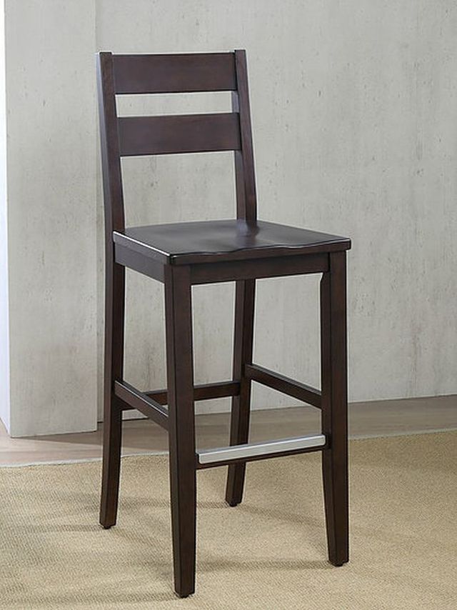 American Heritage Billards Ryan Deep Brown Set of 2 Stool-0