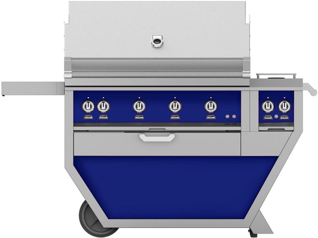 Hestan® Deluxe 6-Burner Prince Freestanding Natural Gas Grill-0