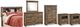 Signature Design by Ashley® Trinell 6-Piece Brown Full Bookcase Headboard Bed Set-0