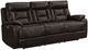 Elements International Trinidad 3-Piece Pebble Brown Power Reclining Living Room Reclining Seating Set-1