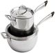 GE® SmartChef 4 Piece Stainless Steel Cookware Set-0