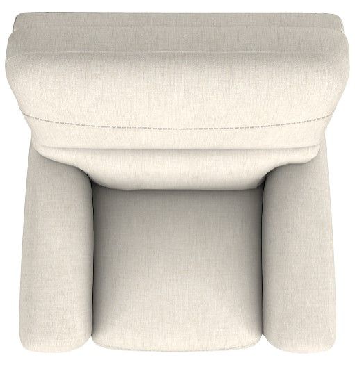 La-Z-Boy® Ava Ivory Power Wall Recliner with Headrest and Lumbar-4
