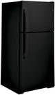 GE® 30" 19.1 Cu. Ft. Black Top Freezer Refrigerator-3