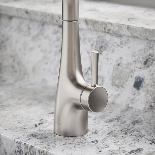KOHLER® Vibrant Stainless Transitional Beverage Faucet-3