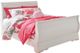 Signature Design by Ashley® Anarasia 5 Piece White Full Sleigh Bed Set-1