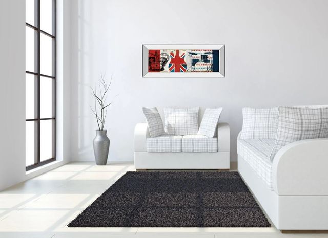 Classy Art British Invasion Il by Mo Mullan Mirror Framed Wall Art-2