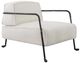 YHD Leilah Polar White Accent Chair-0