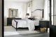 Hooker® Furniture Ciao Bella Black/Tuscan White King Upholstered Panel Bed-1