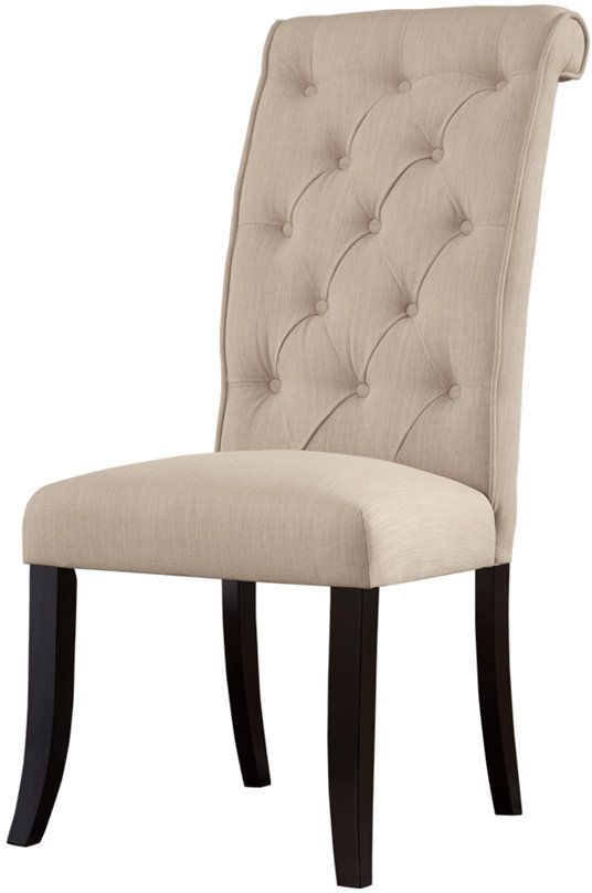 Signature Design by Ashley® Tripton 2-Piece Linen Dining Room Chair Set-1