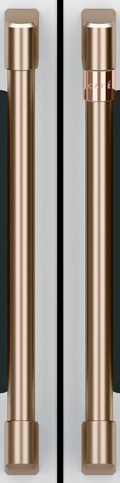 Café™ Brushed Bronze French Door Handles and Knob Kit-2