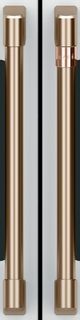 Café™ Brushed Bronze French Door Handles and Knob Kit-2