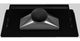 Vent-A-Hood® Designer Series 66" Black Wall Mounted Range Hood-3
