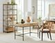 aspenhome® Logan Wheat Open Display Bookcase-1