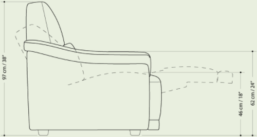 Natuzzi Editions Brama Double Reclining Sofa-2