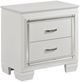 Homelegance® Allura White Nightstand-0