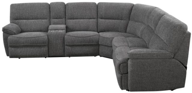 Emerald Home Aurora 3-Piece Lunar Gray Full Sleeper Sectional Set-4