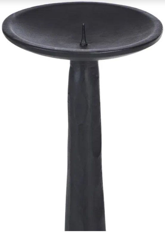 Renwil® Tilde 2-Piece Matte Black Candle Holder-2