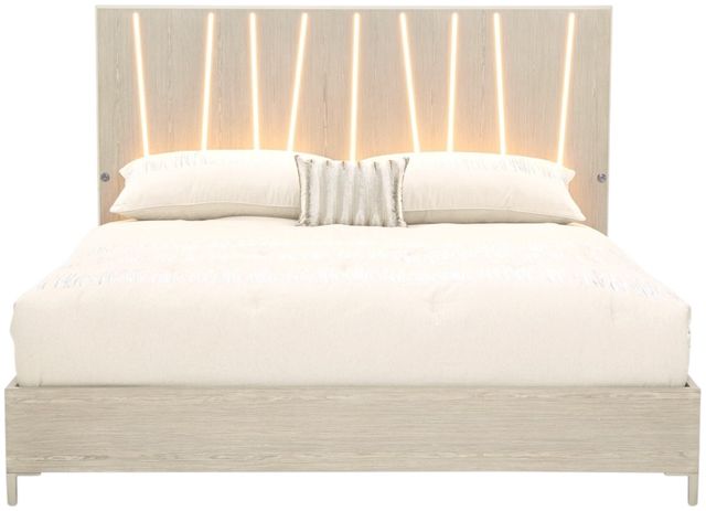 Michael Amini® Lotus Bay Sand Eastern King Bed-1