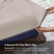 BEDGEAR® Medium Beige Flannel Performance® Split King/Split California King Sheet Set-3