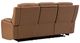 Signature Design by Ashley® Knightington Caramel Power Reclining Sofa with Audio Seating-3