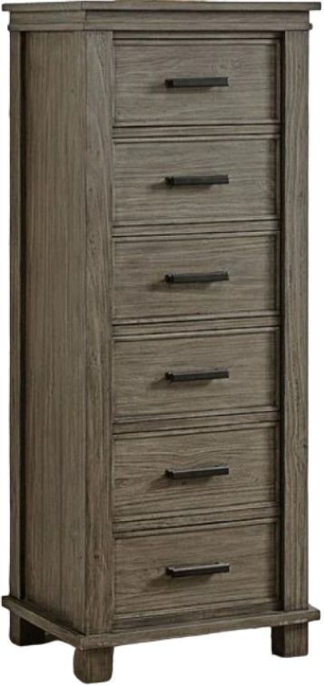 A-America® Glacier Point Gray Stone Lingerie Chest-0