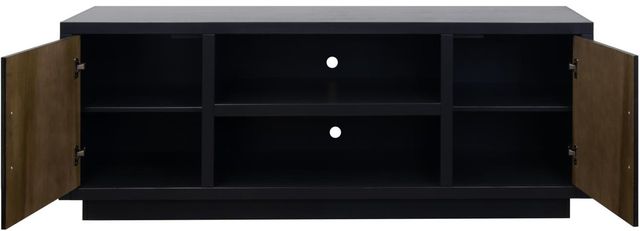 Legends Home Aria Black/Brown 66" TV Console-2