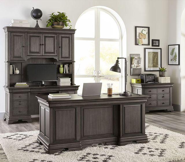 aspenhome® Sinclair Ash Gray Combo File Cabinet-3