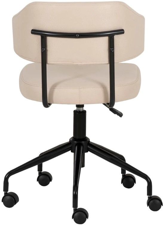 Linon Tanner Beige Office Chair-4