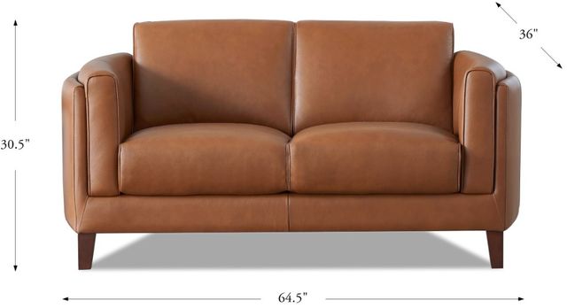 Hydeline® Maui Nutmeg Brown Loveseat-1
