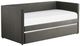 Homelegance® Therese Gray Daybed with Trundle-2