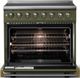 Viking® 5 Series 36" Martini Pro Style Induction Range with Brushed Brass Trim-1