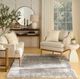 Nourison Home™ Pacific PCS02 Shag Gray 5'x7' Area Rug-1