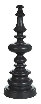 Stylecraft Poly Black Table Lamp-4