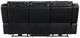 Homelegance® Huron Black Double Power Reclining Sofa-3