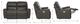 La-Z-Boy® Apollo Flint Power Reclining Loveseat with Headrest-2