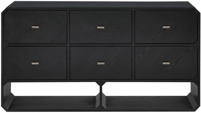 Meridian Furniture Parker Black Dresser-1
