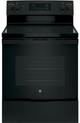 GE® 30" Black Free Standing Electric Range-0