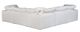 Moe's Home Collection Clay Classic 5-Piece Cream White L-Shaped Modular Sectional-3