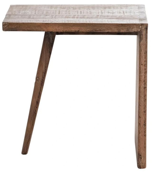 Nest Home Collections Hailey Antique Natural End Table-1