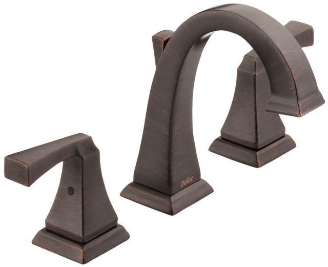 Delta Dryden® Venetian Bronze 2-Handle Widespread Bathroom Faucet-0
